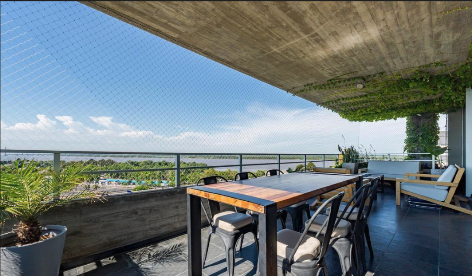 Departamento con vista a rio