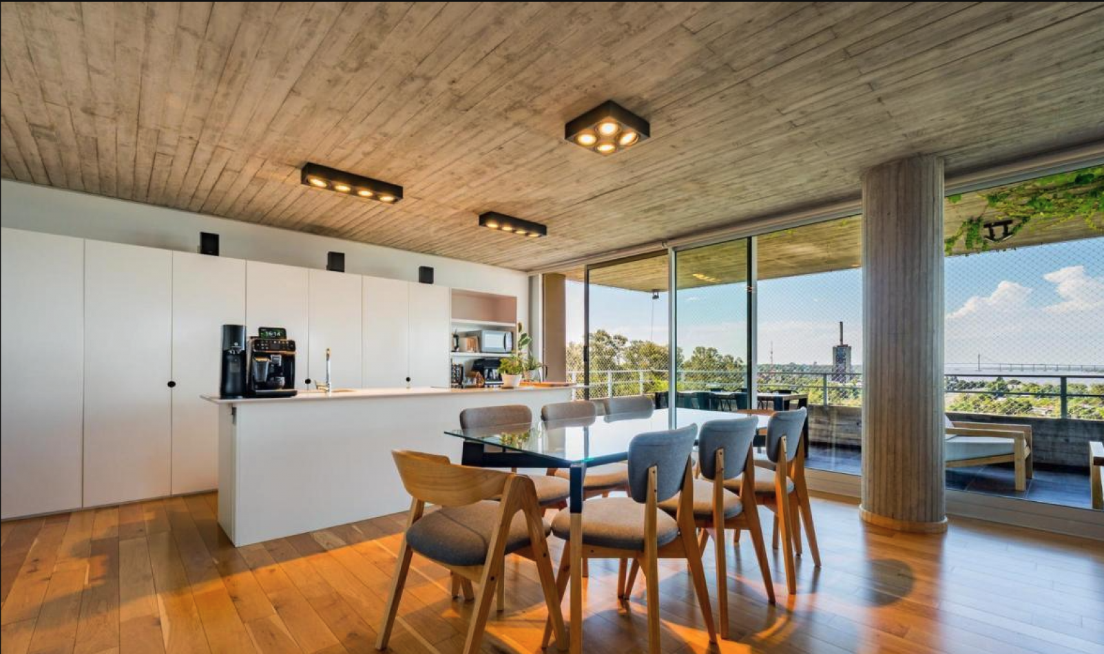 Departamento con vista a rio